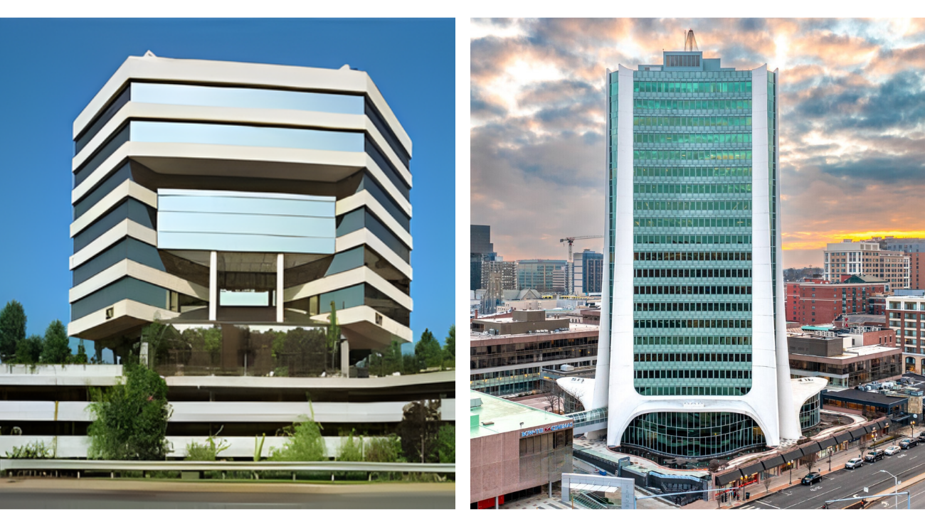 501 Merritt 7, Norwalk, CT and 1 Landmark Square, Stamford, CT, both Class A office buildings in Fairfield County, CT