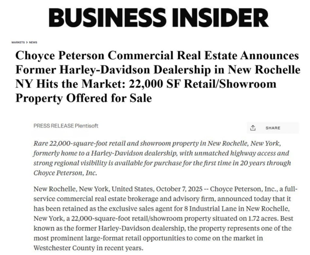 8 Industrial Lane New Rochelle NY Business Insider News Article