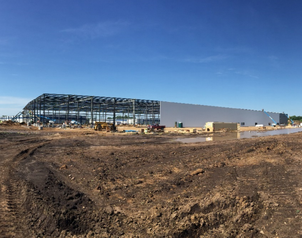 national distribution facility solution for a 75,000SF warehouse in South Bend, IN