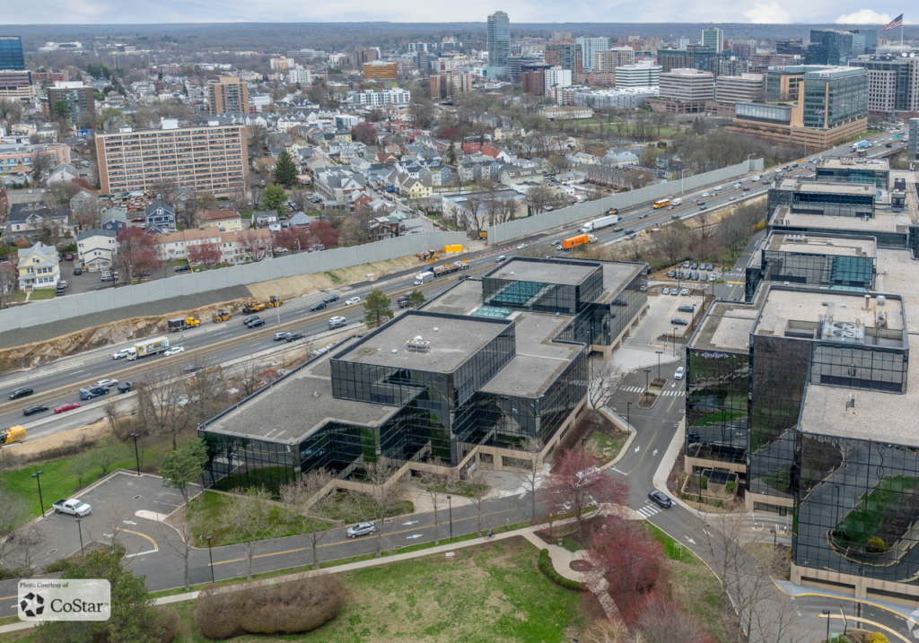 200 First Stamford Place Stamford CT Aerial View