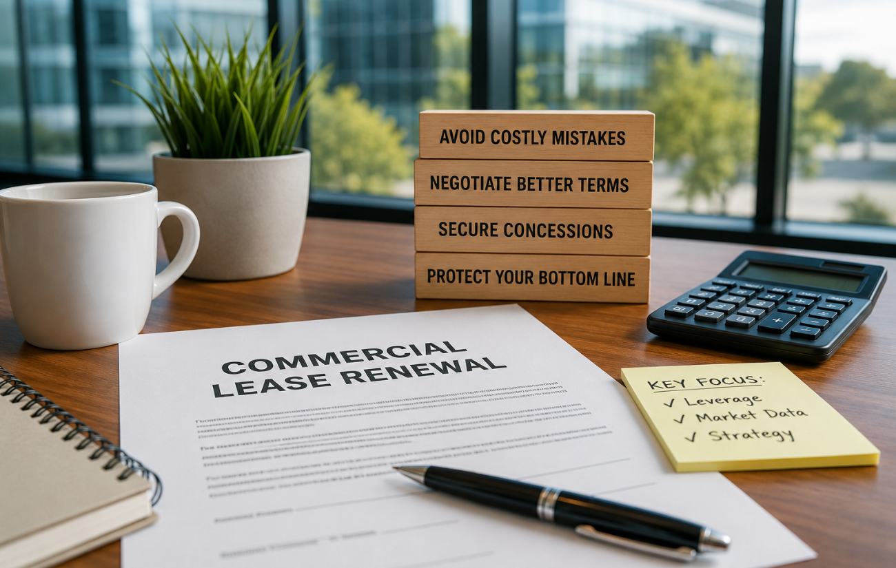 7 Costly Mistakes Office Tenants Make During A Commercial Lease Renewal (And How to Avoid Them)