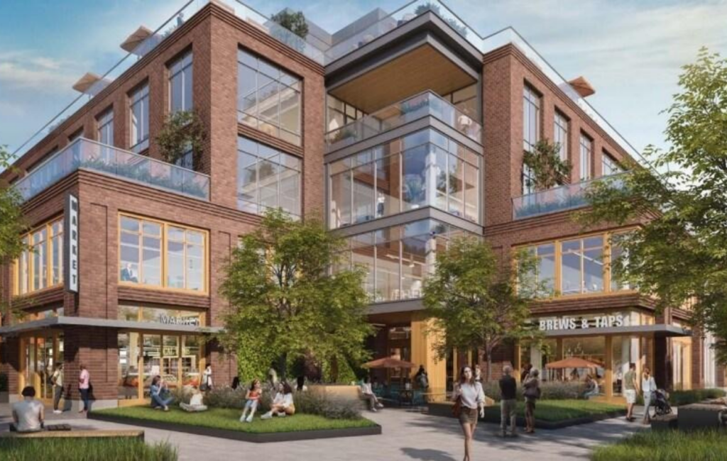 Fairfield CT Commercial Real Estate mixed-use redevelopment concept on Black Rock Turnpike
