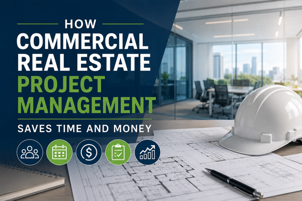 Commercial Real Estate Project Management for office relocation and tenant improvement projects